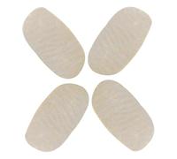 Housoutil 4pcs Coussinets en Cuir pour Chevalet de Violon et Alto, Accessoires Résistants à L'usure, Pratiques Utilisation Prolongée, pour Musiciens et Amateurs