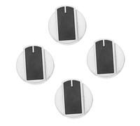 Housoutil 4pièces Boutons De Cuisinière à Gaz De Brûleur Bouton De Commande Rotatif Accessoires Pour Cuisinière à Gaz