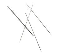 Housoutil 5 Pièces Buse En Acier Inoxydable Aérographes Aiguille Aiguilles Remplacement D'aérographe Fournitures Pour Pièces Détachées Gris