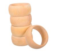 Housoutil 5 pièces Lot de Bracelets Naturel Non Traité pour Peinture Tissage et Création de Bijoux Anneaux Ronds Artisanaux Robuste Intérieur