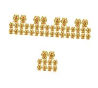 Housoutil 50 Pièces Pendentifs Dragon Chinois Décoration Suspendue pour Nouvel An Chinois Accessoires DIY pour Festival de Printemps Ornements pour Suspension