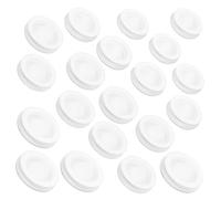 Housoutil 50 Pièces Silicone Piggy Bank Stoppers Set Round Silicone Hole Plugs For Ceramic Coin Jar Money Saving Box Closure Replacement