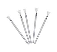 Housoutil 5pièces Outils De Sculpture Argile avec Manches Acier Inoxydable pour Modelage Et Textures Poterie