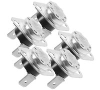 Housoutil 5pièces Thermostat De Sèche-linge Fusible Thermique Thermostat Pour Sèche-linge Domestique De Remplacement Pour Appareils Électroménagers