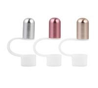 Housoutil 6 Pcs Métal Anti-Perte Stylo Capuchon Stylet Crayon Capuchon De Crayon Stylet Capuchon De Crayon Capuchon De Crayon en Silicone Stylo Tactile Capuchon De Stylet Porte-Capuchon De