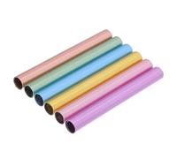 Housoutil 6 Pièces Capuchons Opaques en Alliage de Zinc pour Pinceaux Nail Art, Protection Étanche et Anti-lumière, Adaptés aux Stylos de Manucure, Accessoires Indispensables pour Salons de