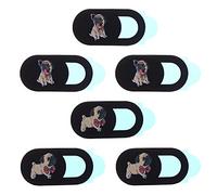 Housoutil 6 Pièces Matériau De De l'environnement en Plastique Personnalité Couverture De Caméra Avancé Majeur Abs Téléphones Portables Ordinateurs Portables Autocollant