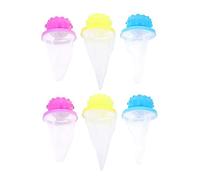 Housoutil 6 Pièces piège à charpie petite machine à laver attrape-cheveux kit de nettoyage de conduit de sécheuse washing machine lessiveuse en filet pochette en filet pratique polyester
