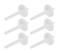 Housoutil 6 Pièces Porte-bobines pour Machine à Coudre Plastique Résistant Support Auxiliaire Bobine Compatible Brother Accessoires de Remplacement Durables