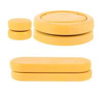 Housoutil 6pièces Longboard Glove Slider Set Ergonomic Protection for Skateboarding Downhill Sliding