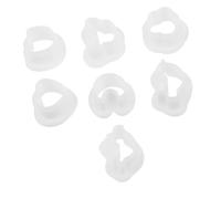 Housoutil 7 Pièces Resin Jewelry Silicone Molds For DIY Earrings And Pendants Mini Flower Heart Butterfly Shapes Portable High Precision Crafting Tools For Polymer Clay And Resin Creations