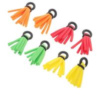 Housoutil 8 Pièces Flotteur Indicateur en Écume, Crochet Précis | Accessoire Portable pour Ligne Mouche, Rivières et Eaux Courantes, Repérage des Touches, Adapté aux Truites et Poissons-chats