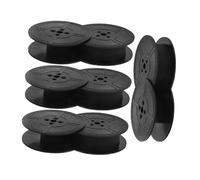 Housoutil 8pièces Ruban pour Machine à Écrire Manuelle Bobine De Rechange Double Couleur Installation Pratique pour Impression Claire