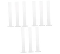 Housoutil 9 Ensembles Organisateur de Ruban Adhésif Transparent Support Vertical Acrylique pour Washi Tape de Étagères de Rangement Pratiques pour Bricolage et Scrapbooking