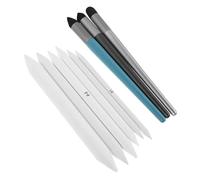 Housoutil 9 Pièces Estompe pour Pastels à L'huile avec Tête Douce en Éponge et Plastique, Outil de Dessin pour Artistes, Transitions Fines, pour Croquis et Salles D'art