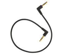 Housoutil 90degré Câble Audio Mâle-mâle Double Coude Portable pour Voiture Et Pc Résistant à Usure Précis