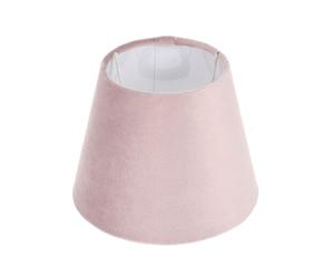 Housoutil Abat-Jour En Velours Rose Pour Lampe De Table E14 E27 Accessoire Vintage Facile À Installer Protection Contre La PoussièRe Ambiance Douce Pour Salon Bureau Chambre