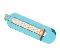 Housoutil ABS Mesureur de Pieds, pour Garçon et Filles et Bébés Jauge Bleue | Aide à Choisir la Pointure, Mesure Précise Longueur du Pied, Usage Maison et Boutique