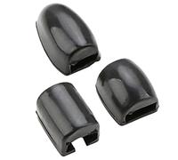 Housoutil Accessoire pour Saxophone Noir 3pcs en Silicone Coussin Repose-doigts Rehausseurs de Clés Latérales Pratique pour Remplacement et Rangement