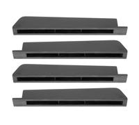Housoutil Accessoires de Réparation Pack de 4 Pièces pour Touches Noires de Piano en Plastique Noir, Structure Élégante, Utilisation Solide pour Usage Professionnel et Personnel