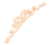 Housoutil Applique Murale Décorative en Bois Massif Nœud en Bois Sculpté Style Européen 1 Pièce pour Meubles et Décoration Murale Intérieure Salon DIY