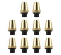 Housoutil Attaches Pour CâBles De Lustres En Fer Et Pc Doré 10 PièCes Pinces De Serrage Pour ÉClairage Suspendu Accessoires Pratiques Pour Usage Domestique