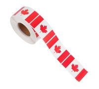 Housoutil Autocollants Drapeau Du Canada Feuille D’Érable Canadienne 500 Pièces Pour Bouteilles D’Eau Ordinateurs Portables Voitures Carnets Projets De Bricolage Et Scrapbooking