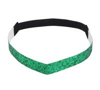 Housoutil Bandeau Cheveux Pailleté Vert Ajustable en Sequins et Tissus, Accessoire Mode pour Femmes et Filles, pour Halloween et Soirées Fancy Ball