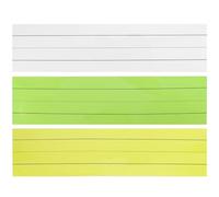 Housoutil Bandes Magnétiques de Phrases Pet Aimantées Design Unique à Lignes pour Tableau Magnétique, Lot de 3 Pièces, pour Signalisation en Classe ou Bureau