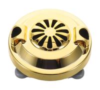 Housoutil Base de Tête de Moteur à Réaction Magnétique pour Fauteuil de Spa | Capuchon de Jet pour Bassin de Pédicure, Acier Inoxydable Électroplaqué, Usage Maison et Salon, Or