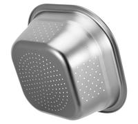 Housoutil Bassine Carrée en Acier Inoxydable 26 CM Passoire Métallique Multifonction pour Laver Légumes et Fruits Évier Robuste et Résistant la Cuisine et Préparation Alimentaire