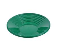 Housoutil Batée à Or Plastique Portable avec Rainures Profondes pour Prospection Rivière Tamis de Tri pour Orpaillage Extérieur Outil Léger Vert pour Débutants et Loisirs