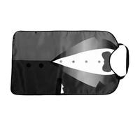 Housoutil Bavoir Imperméable pour Hommes en Polyester, Facile à Nettoyer et Jetable, pour Personnes Âgées et Repas Quotidiens