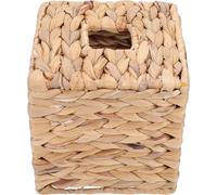 Housoutil Boîte à Mouchoirs Paille Tissée Distributeur Compact et Léger pour Serviettes Rangement Pratique pour Maison Voiture et Restaurant Facile à Nettoyer Recharger