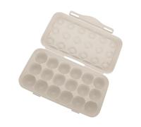 Housoutil Boîte à Œufs Résistante à L'usure Design à Grille Couvercle Hermétique en Pp Conservation des Œufs pour Réfrigérateur et Usage Domestique