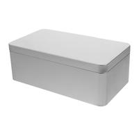 Housoutil Boîte Coffret En Fer Blanc Sucre En Fer Blanc Grand Récipient En Étain Récipient à Bonbons Support De Rangement En Fer Réservoir De Stockage Des Bonbons