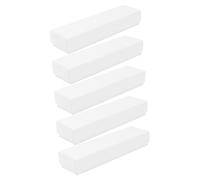 Housoutil Boîte De 5 Pièces Coffret Papeterie Cas Fournitures Bureau Petit boîtes à stylos conteneur pour Les signets Papier Blanche