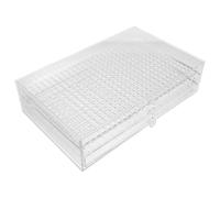 Housoutil Boîte de Rangement Transparente en Acrylique à 3 Tiroirs Organiseur Multi-Cases pour Capsules D’Ongles Paillettes et Bijoux Grand Format Rangement Bureau et Nail Art