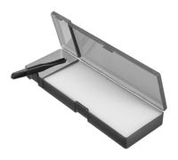 Housoutil Boîte Hydratante Noire Compartiment Polyvalent pour Modélisme et Loisirs Créatifs Portable pour Autocollants à Eau en PP pour Passionnés de Maquettes