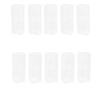 Housoutil Boîte Transparente en Pvc Légère et Résistante 26 Pièces pour Rangement Polyvalent de Biscuits et Pommes, Organisateur Pratique et Solide