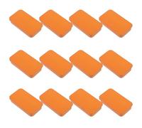 Housoutil Boîtes Métalliques Rectangulaires avec Couvercle Coulissant Orange Boîte Portable Légère en Fer pour Rangement de Gloss à Lèvres et Savonnette Lot pour Voyage et Collection
