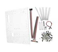 Housoutil Boîtier Pc Ouvert Cadre Châssis Kit Support pour Test Assemblage Carte Mère Rangement Compact sans Panneaux