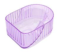 Housoutil Bol de Trempage Accessoire Élégant Pourpre pour en Plastique Facile à Nettoyer pour Nettoyer et Soigner pour Salon de Manucure ou Usage à Domicile