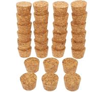 Housoutil Bouchons de Liège 30 Pièces 2.60X2.10X2.00Cm pour Bouteilles de Vin et Aromathérapie Scellage Étanche Usage Domestique Fêtes