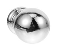 Housoutil Boule de Finition pour Main Courante en Acier Inoxydable Argenté, Design Épaissi à Haute Dureté, Forme Sphérique Moderne pour Rambarde D'escalier Intérieure