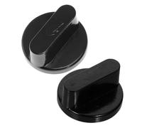 Housoutil Boutons de Commande Gaz pour Cuisinière en Plastique Remplacement 2 Pièces Compatibles Cuisinière à Gaz Standard Usage la Cuisine Contrôle Précis du Brûleur