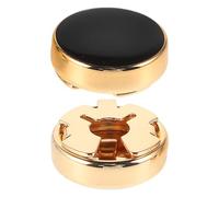 Housoutil Boutons de Manchette pour Hommes en Cuivre Minimalistes et Élégants, Couvre-Boutons Noirs Qui Complètent Diverses Tenues et Ajoutent Sophistication pour Réunions d'affaires