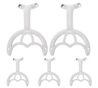 Housoutil Bras De Pale De Ventilateur, 5 Pièces Tige De Support De Pale De Ventilateur, De Remplacement Support De De De Plafond Accessoires De Réparation