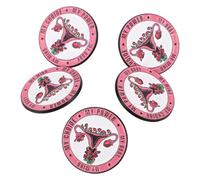 Housoutil Broche Utérus en Alliage Rose Élégante et Éducative, Accessoire Vestimentaire pour Infirmières et Étudiants, pour Événements Décontractés ou Formels