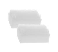 Housoutil Brosse Sensorielle Wilbarger, 2 Pièces, Blanche, 8 X 4,7 CM, Poils Exfoliants, pour Thérapie Défensive Chez Garçon et Filles